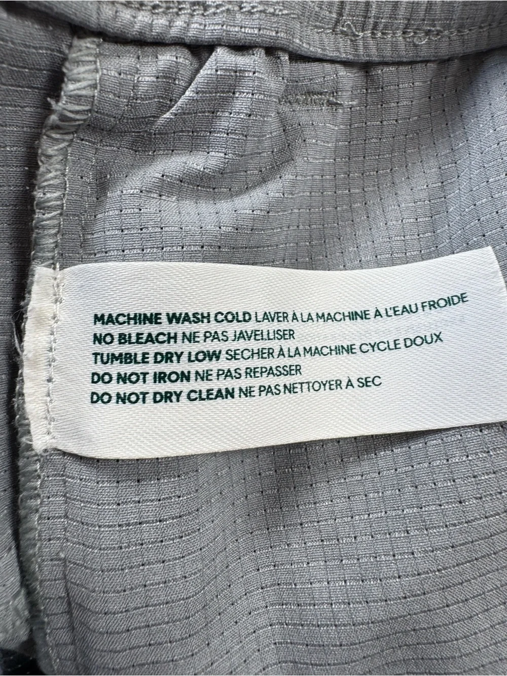 Tommy John Air Flow Performance Travel Pants Gray Men’s Large